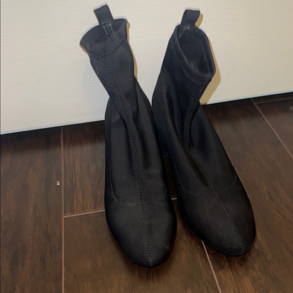 Black Women's sock Ankle Boots